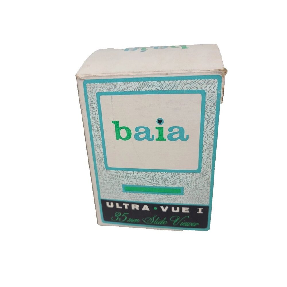 Vintage Baia Ultra Vue I 35MM Slide Viewer In Original Factory Box